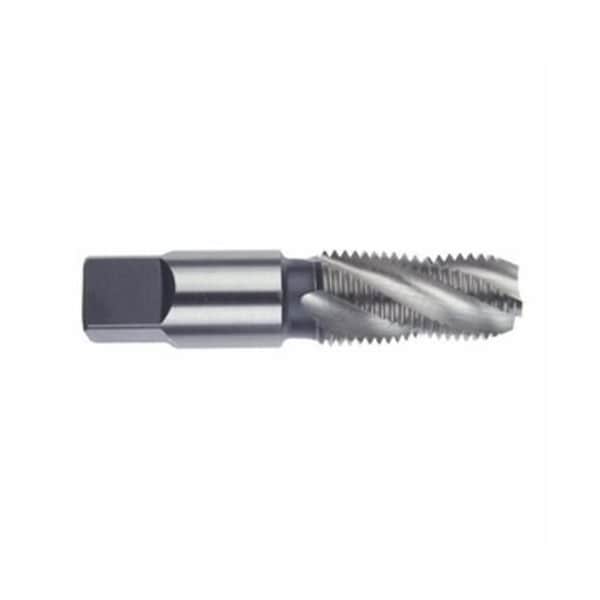 Morse Pipe Tap, Spiral Flute, Series 2121, Imperial, 1214, GroundNPTF, 30 deg Helix Angle, Tapered Cha 36176 - main